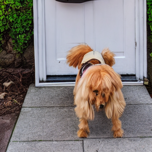 310_A dog standing in front of a doorway..png